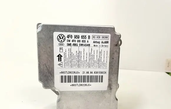 Audi A6 S6 C6 4F Airbag control unit/module 4F0959655B 5WK43416 4F0910655A