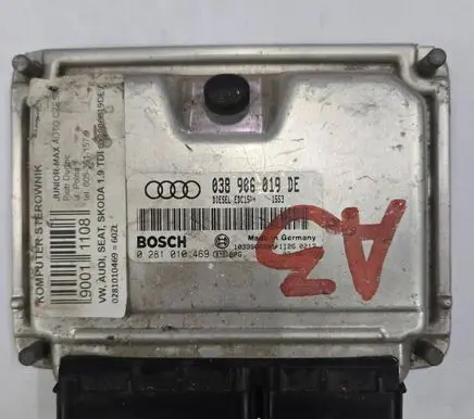 Audi A3 S3 8P Engine control unit/module 038906019DE 1039S00381 0281010469