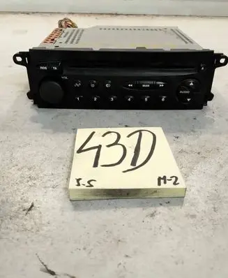 Citroen Xsara Picasso Radio/CD/DVD/GPS head unit 9632592480