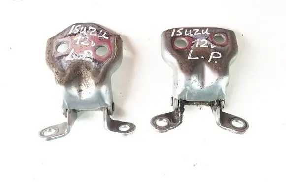 Front door hinge set