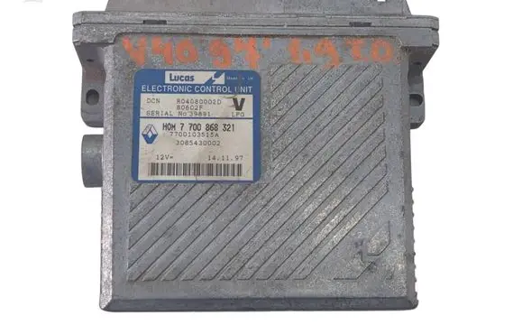 Volvo S40, V40 Engine control unit/module ECU 7700868321 7700103515A R04080002D