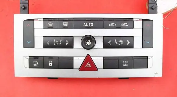 Peugeot 407 Climate control unit 96573322YP