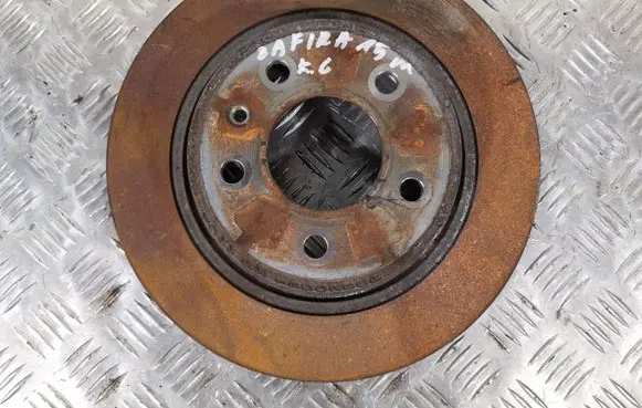 Opel Zafira C Rear brake disc ZAFIRACSTDISKASGAL