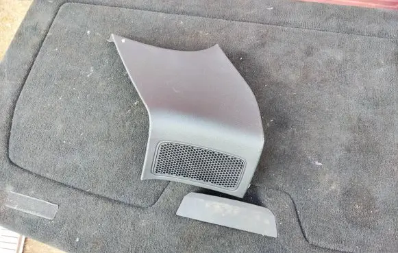 Porsche Cayenne (92A) (D)pillar trim (top) 7P5867245M 1062790100