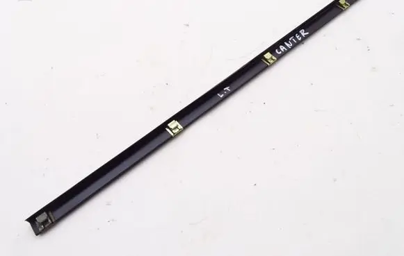 Mitsubishi Canter Rear door windshield rail CANTER_96-05_LISTWA_ZGARNIAJĄCA_SZYBY_LEWY_TYŁ