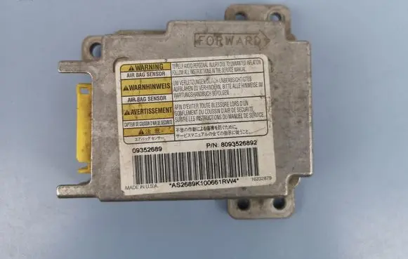 Opel Frontera B Airbag control unit/module 09352689 8093526892 16232879