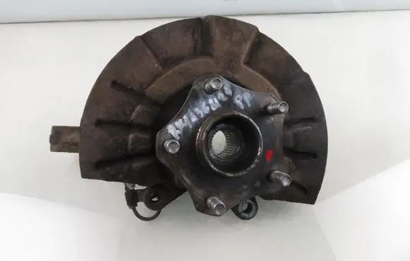 Front wheel hub spindle knuckle