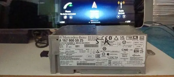 Mercedes-Benz A W177 Radio/CD/DVD/GPS head unit A1679005925
