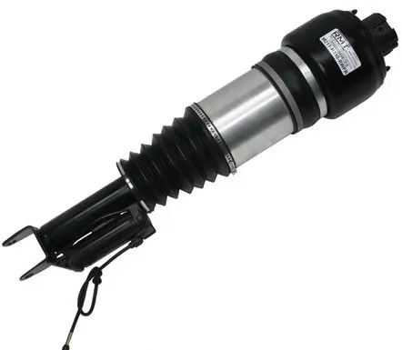 Front shock absorber with coil spring
