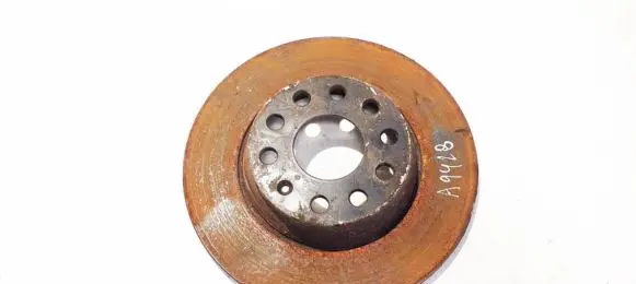 Volkswagen Tiguan Rear brake disc neventiliuojamas