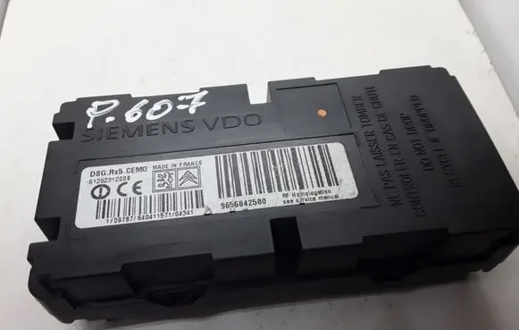 Peugeot 607 Other control units/modules 9656842580 S120231200B