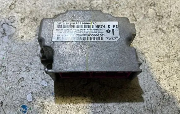 Jeep Patriot Airbag control unit/module P68186647AC TR68F263300257