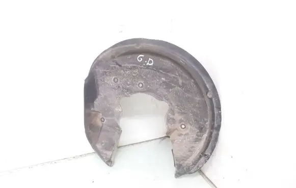 Volkswagen PASSAT B6 Rear brake disc plate dust cover 3C0615612G