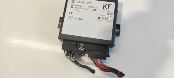 Opel Zafira A Comfort/convenience module 24437076 021838