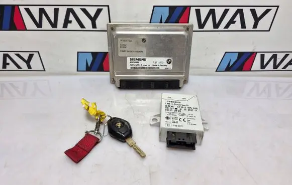 BMW 5 E39 Engine ECU kit and lock set 7511570 6905668