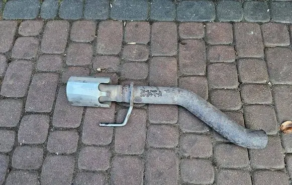 Opel Zafira C Muffler ending 