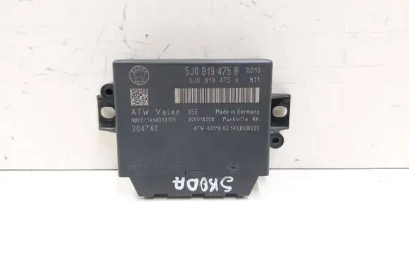 Skoda Superb B6 (3T) Parking PDC control unit/module 5J0919475B 5J0919475A 1404300175
