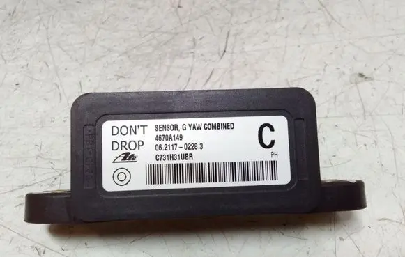 Mitsubishi Outlander ESP acceleration yaw rate sensor 4670A149 C731H31UBR 06211702283