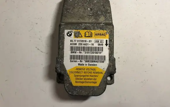 BMW 5 E60 E61 Airbag control unit/module 9172018 6577917201801 31917201801H