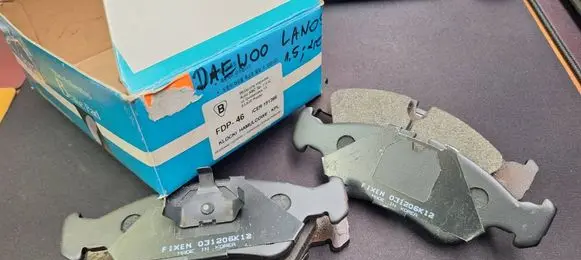 Daewoo Lanos Brake pads (front) 031206K12 FDP-46 181366