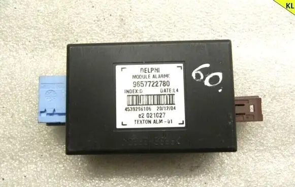 Peugeot 307 Alarm control unit/module 9645500780 9650242080