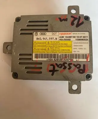 Volkswagen PASSAT B7 Headlight ballast module Xenon 8K0941597B