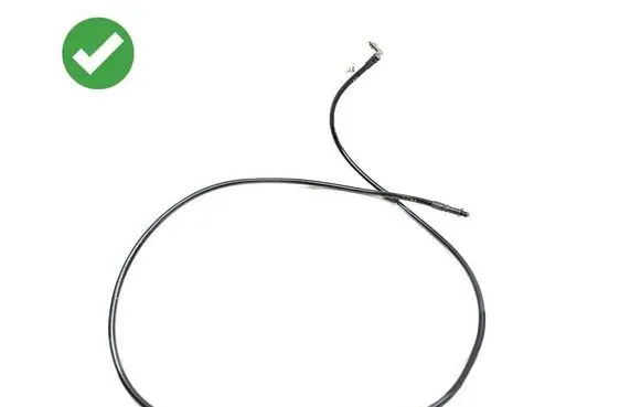 Volkswagen Eos Convertible roof line/pipe/hose 