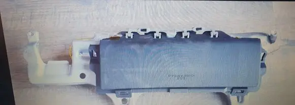 Front door airbag