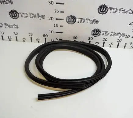 Rubber seal rear door