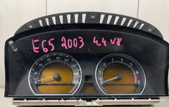 BMW 7 E65 E66 Speedometer (instrument cluster) 62116922948