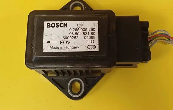 Peugeot 607 ESP acceleration yaw rate sensor 9650452180 0265005290
