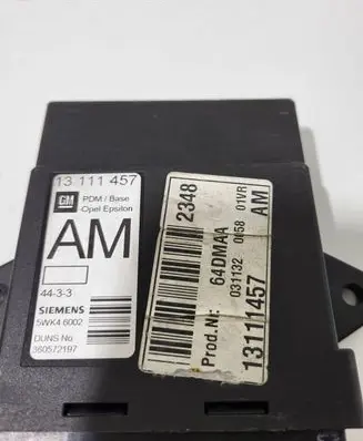Opel Vectra C Door control unit/module 360572197 13111457 5WK46002
