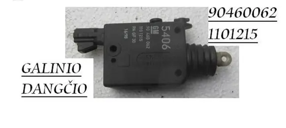 Opel Astra G Central locking motor 90460062 1101215