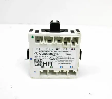 Mercedes-Benz GLC X253 C253 Door control unit/module A2229002014