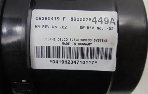 Renault Espace III Air conditioning/heating control unit 8200028449A
