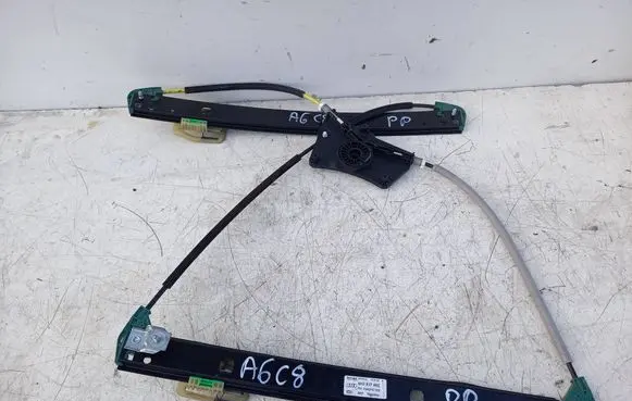 Audi A6 S6 C8 4K Front window lifting mechanism without motor 4K0837462
