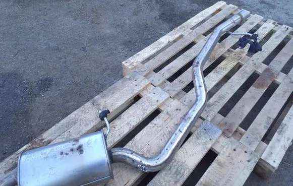 Volkswagen PASSAT B7 Muffler/silencer 1K0119BR 3653651K