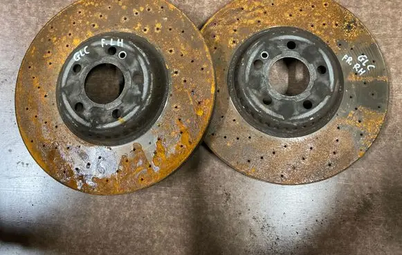 Mercedes-Benz GLC X253 C253 Front brake disc A0004212312