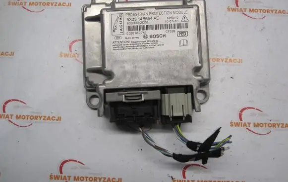Jaguar XF X250 Airbag control unit/module 9X2314B654AC