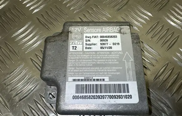 Fiat Ducato Airbag control unit/module 93977D219 226657 2266579