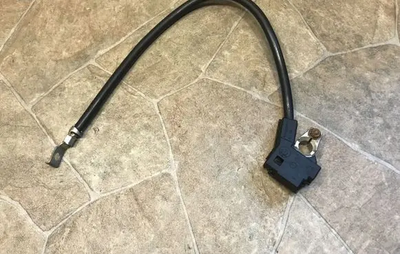Negative earth cable (battery)