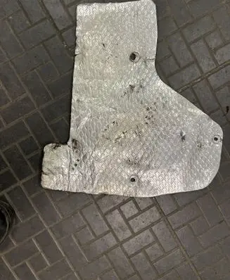 Jeep Grand Cherokee Exhaust heat shield 
