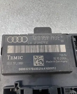 Audi A6 S6 C6 4F Door control unit/module 4F0959793E
