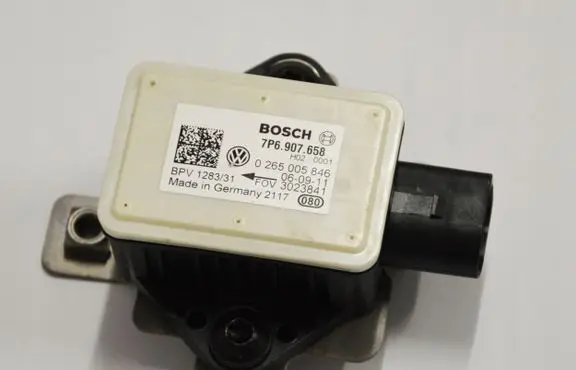 Volkswagen Touareg II ESP acceleration yaw rate sensor 7P6907658