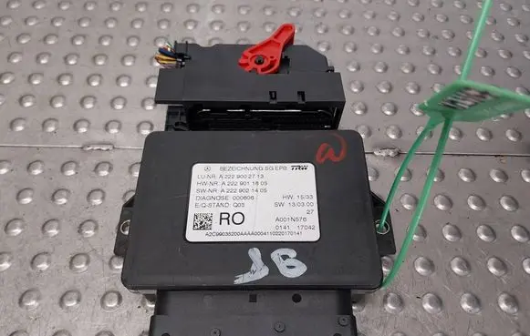 Mercedes-Benz C W205 Hand brake control module A2229002713