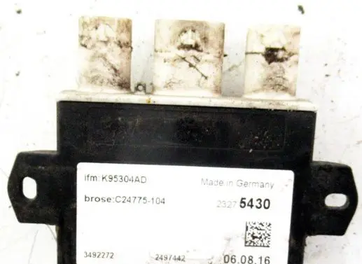 Opel Astra K Tailgate/trunk control unit/module 23275430 3492272 2497442