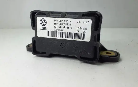 Volkswagen Touran I ESP acceleration yaw rate sensor 7H0907655A 10170103663 DC37M05AAJ