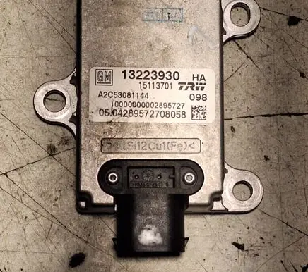 Opel Vectra C ESP acceleration yaw rate sensor 13223930 15113701 A2C53081144