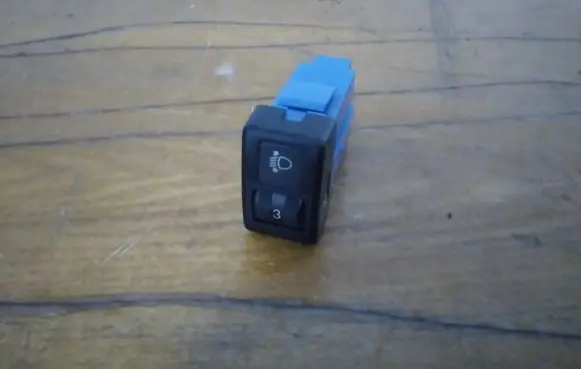 Mazda Premacy Headlight level height control switch