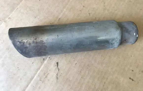 Opel Zafira B Muffler ending 